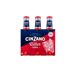 Cinzano Bitter Soda Aperitivo 24 x 20cl