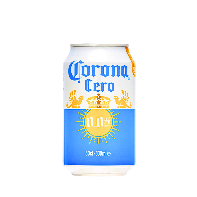 Corona Cerveza 0.0º Lata Pack 24x33 cl 1 Corona Cerveza 0.0º Lata Pack 24x33 cl