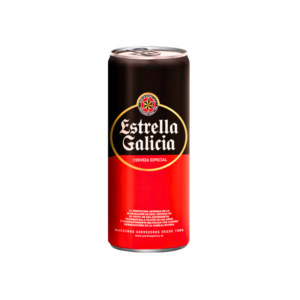 Estrella Galicia Cerveza Lata Pack 24x33 cl