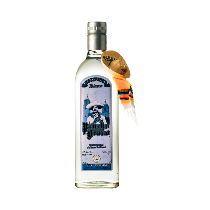 Pancho Bravo Blanco Tequila 70cl 1 Pancho Bravo Blanco Tequila 70cl