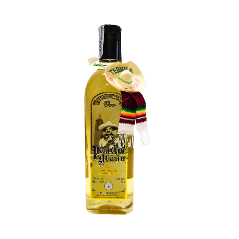 Pancho Bravo Oro Tequila 70cl 1 Pancho Bravo Oro Tequila 70cl