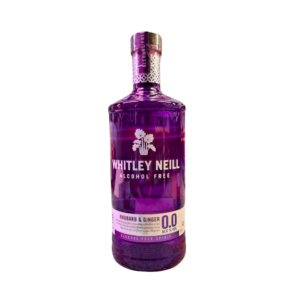 Whitley Neill 0.0º Rhubarb y Ginger Gin 70cl